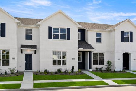 New construction Townhouse house 2226 Memory Oaks Drive, Tomball, TX 77375 Bowie 6A3 A- photo 23 23