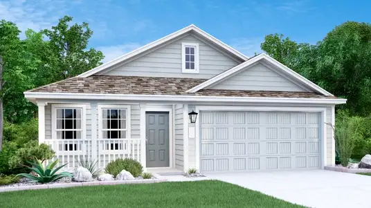 New construction Single-Family house Fullerton, 100 Vista View, Floresville, TX 78114 - photo