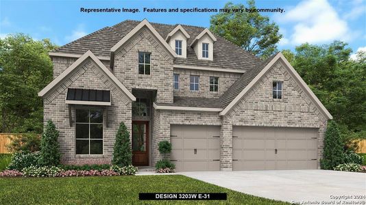 New construction Single-Family house 12815 Brady Lights, San Antonio, TX 78245 Design 3203W- photo 11 11