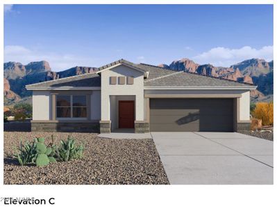 New construction Single-Family house 5769 E Swift Place, San Tan Valley, AZ 85140 The Kingston- photo 0