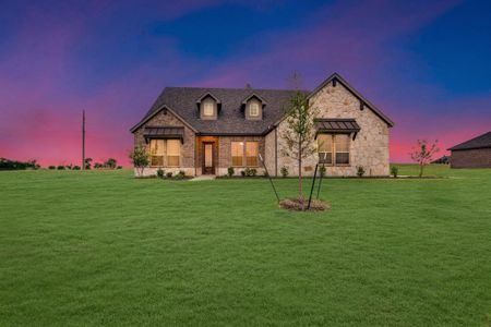 New construction Single-Family house 151 Big Bend Trail, Valley View, TX 76272 Aster- photo 3 3