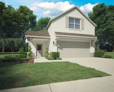 New construction Single-Family house Elm | Elevon - Texas Tree Series | 40' Lots, 302 Hope Orchards Drive, Lavon, TX 75166 - photo