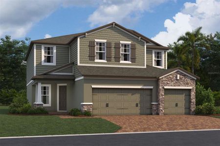 New construction Single-Family house 3804 Knotty Pine Street, Saint Cloud, FL 34772 - photo 0