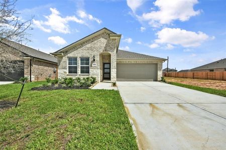 New construction Single-Family house 2572 Newport Breeze Drive, Katy, TX 77493 The Laguna B- photo 0