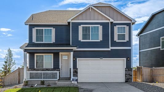 New construction Single-Family house 18307 Prince Hill Circle, Parker, CO 80134 BRIDGEPORT- photo 0