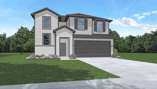 New construction Single-Family house 14822 Crimson Peak Lane, Splendora, TX 77372 Plan X35P- photo 0 0