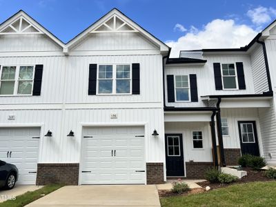 New construction Townhouse house 156 S Mistflower Street, Clayton, NC 27520 - photo 0