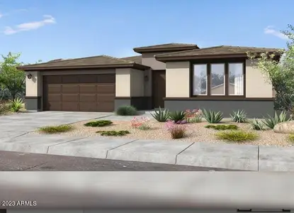 New construction Single-Family house 1437 W Calle De Flores, San Tan Valley, AZ 85140 Kaibab- photo 0 0