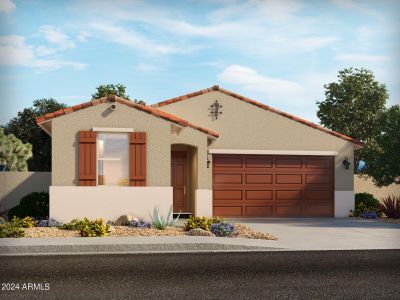 New construction Single-Family house 36775 W Prado Street, Maricopa, AZ 85138 Holly- photo 0