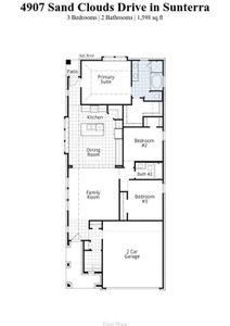 New construction Single-Family house 4907 Sand Clouds Drive, Katy, TX 77493 Carlton Plan- photo 1 1