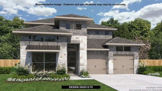 New construction Single-Family house 9629 Luke Path, San Antonio, TX 78254 Design 2942H- photo 3 3