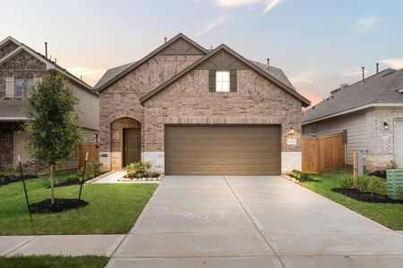 New construction Single-Family house 12875 Lime Stone Lane, Conroe, TX 77303 Dallas Homeplan- photo 0 0