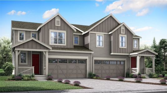 New construction Multi-Family house 8987 Hightower Street, Parker, CO 80134 Ascent- photo 0