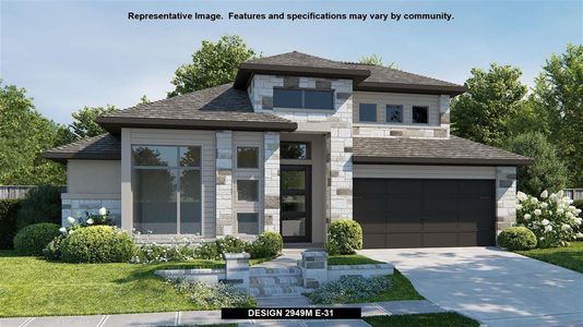 New construction Single-Family house Design 2949M, 15307 Le Reve Lane, Conroe, TX 77302 - photo