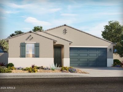 New construction Single-Family house 37280 W Patterson Street, Maricopa, AZ 85138 Sawyer- photo 0