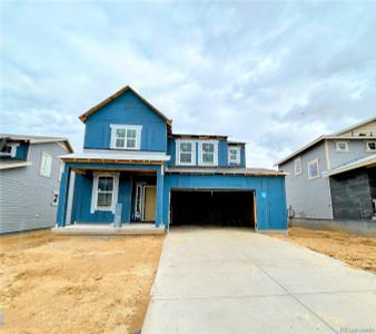 New construction Single-Family house 24483 E Adriatic Drive, Aurora, CO 80018 Harvest Ridge- photo 0 0