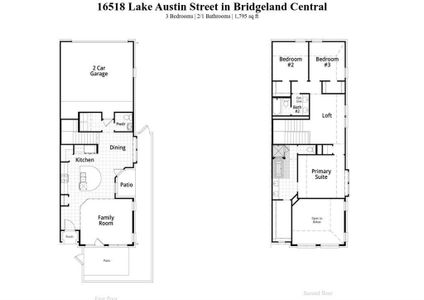 New construction Condo/Apt house 16518 Lake Austin St, Cypress, TX 77433 Ansley Plan- photo 1 1