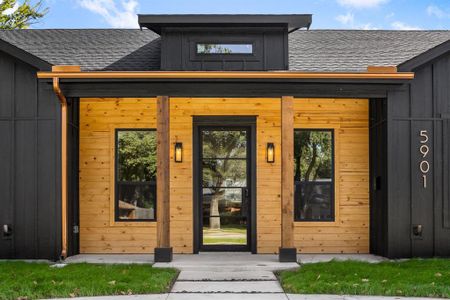 Entrance to property with a porch