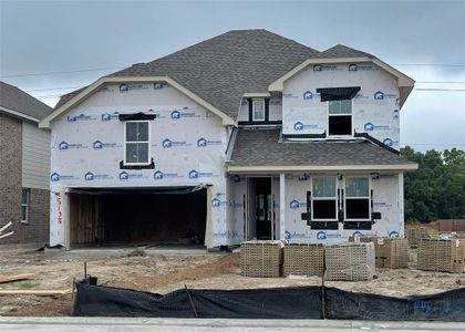 New construction Single-Family house 15138 Water Oak Way, Santa Fe, TX 77517 Omaha- photo 1 1