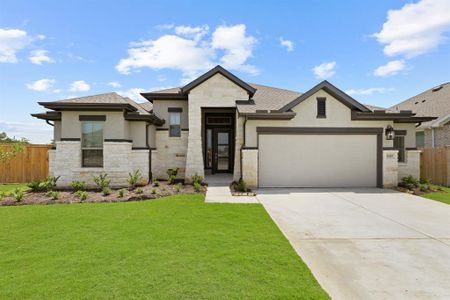 New construction Single-Family house 12611 Washington Way, Tomball, TX 77375 Lynnbrook- photo 0