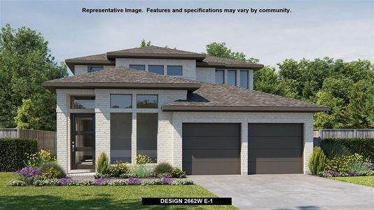 New construction Single-Family house 411 Mulberry Creek Street, Conroe, TX 77304 Design 2662W- photo 0