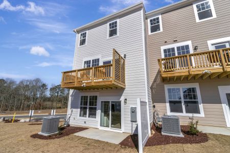 New construction Townhouse house 2253 Kettle Falls Station, Apex, NC 27502 Buckingham - Front Entry Townhomes- photo 30 30