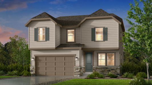 New construction Single-Family house 13326 Blue Amber Court, Parker, CO 80134 - photo 1 1