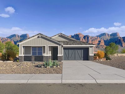 New construction Single-Family house 35961 West San Ildefanso Avenue, Maricopa, AZ 85138 - photo 5 5