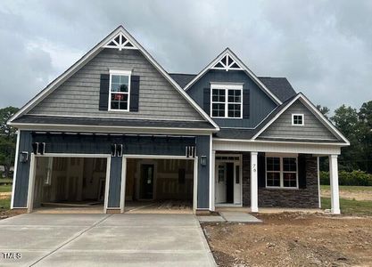 New construction Single-Family house 76 Abingdon Farms Drive, Selma, NC 27576 Buckhorn- photo 0