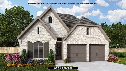 New construction Single-Family house 5030 Country Meadows Trail, Manvel, TX 77583 Design 2180W- photo 0 0