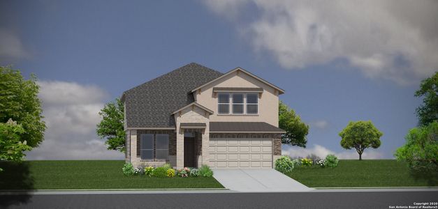 New construction Single-Family house 13635 Valley Lake, San Antonio, TX 78254 The Salerno- photo 0 0