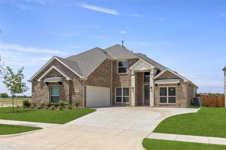 New construction Single-Family house 633 Majestic Oak, Waxahachie, TX 75165 Birchwood FSW (w/Media)- photo 1 1