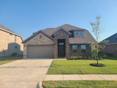 New construction Single-Family house 5290 Mountain View Drive, Krum, TX 76249 SANTA FE- photo 0