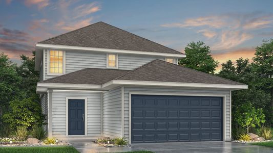 New construction Single-Family house 14050 Mount Hunter Drive, Willis, TX 77318 The Woodland- photo 0 0