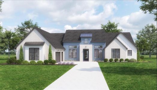 New construction Single-Family house 521 Waterfall Ranch Road, Waxahachie, TX 75167 Livingston- photo 0