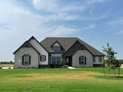 New construction Single-Family house 12113 Magma Court, Krum, TX 76249 Mockingbird- photo 2 2