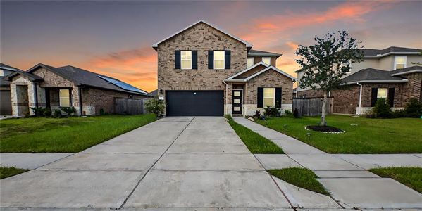 New construction Single-Family house 2517 Indigo Harvest Trail, Pearland, TX 77089 The Winedale (880)- photo 1 1