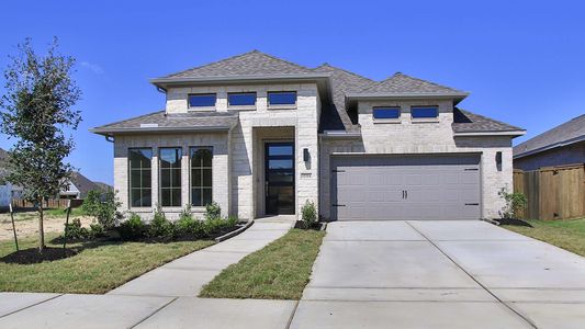 New construction Single-Family house 12314 Grassy Bend Drive, Mont Belvieu, TX 77523 2373H- photo 0