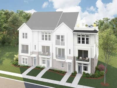 New construction Townhouse house 1221 E 34Th St., Charlotte, NC 28205 - photo 0