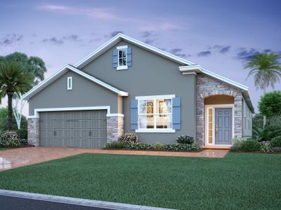 New construction Single-Family house 7015 Monterey Cypress Trail, Sanford, FL 32773 - photo 1 1