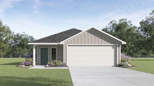 New construction Single-Family house 13412 Roughstock, Mustang Ridge, TX 78610 - photo 1 1