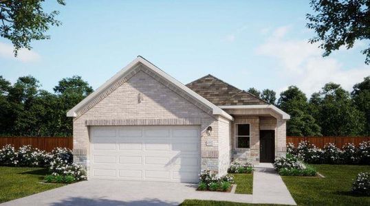 New construction Single-Family house 200 Langhorne Bnd, Liberty Hill, TX 78642 Shelby Plan- photo 0