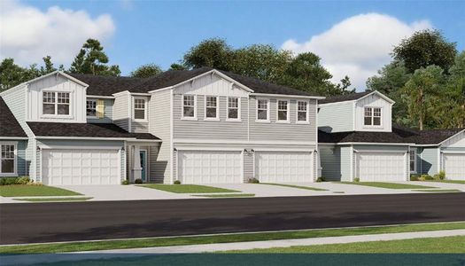 New construction Townhouse house 9141 Gulf Haven Drive, Parrish, FL 34219 - photo
