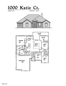New construction Single-Family house 1000 Katie Court, Reno, TX 76020 - photo 0
