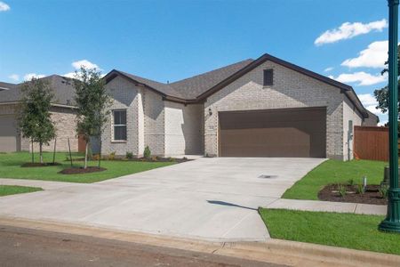 New construction Single-Family house 2432 Ambling Trail, Georgetown, TX 78628 Oaks 1754- photo 4 4