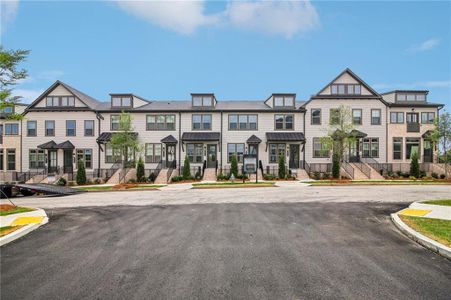 New construction Townhouse house 3816 Allegretto Circle, Atlanta, GA 30339 Brycen Homeplan- photo 0 0