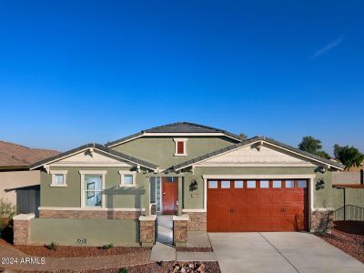 New construction Single-Family house 20755 N Roadrunner Lane, Maricopa, AZ 85138 Bailey- photo 0