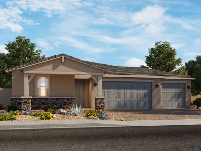 New construction Single-Family house 4574 N 177Th Drive, Goodyear, AZ 85395 Arlo - 3 Car Garage Included- photo 1 1