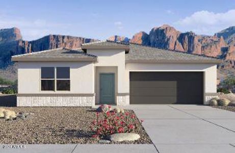 New construction Single-Family house 10331 W Romley Road, Tolleson, AZ 85353 - photo 1 1