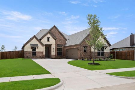 New construction Single-Family house 2456 Timber Hills Drive, Burleson, TX 76028 Concept 2370- photo 1 1